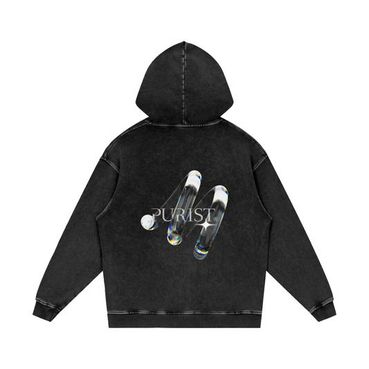 REFLECTIONS HOODIE - ACID WASH