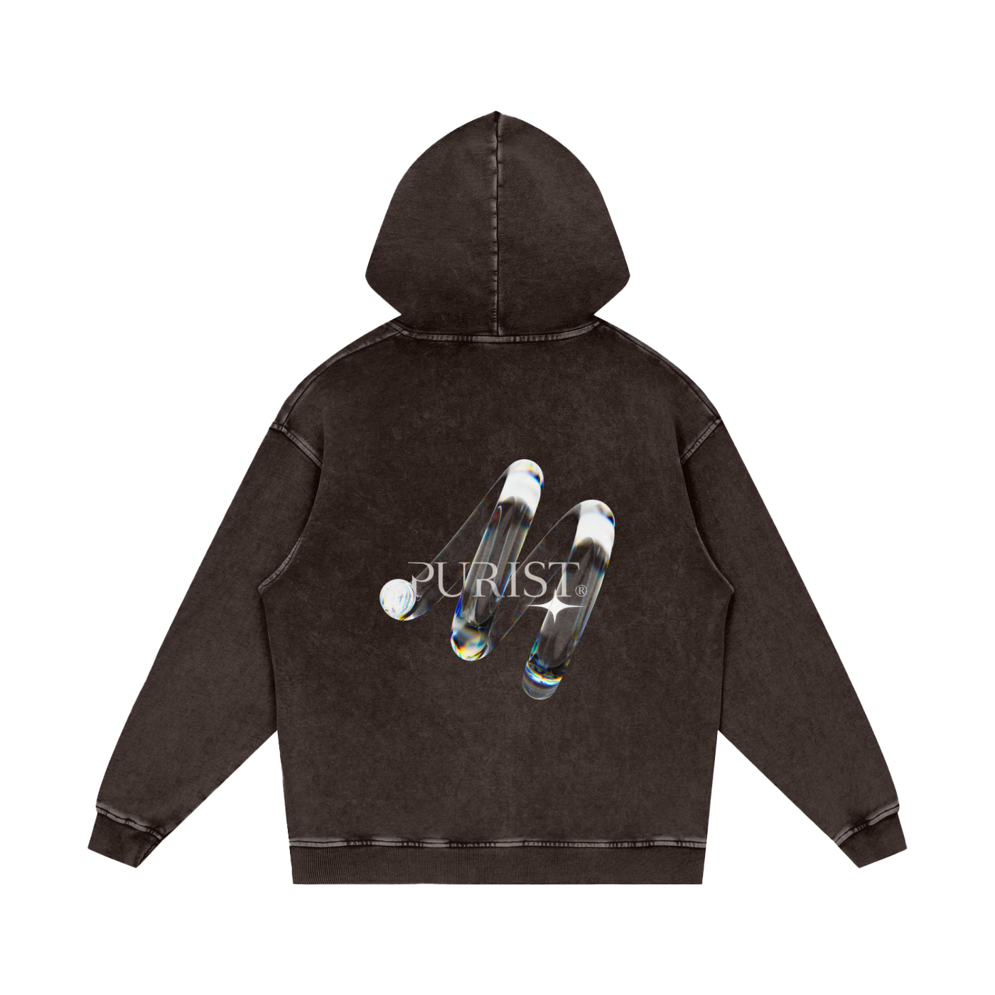 REFLECTIONS HOODIE - ACID WASH