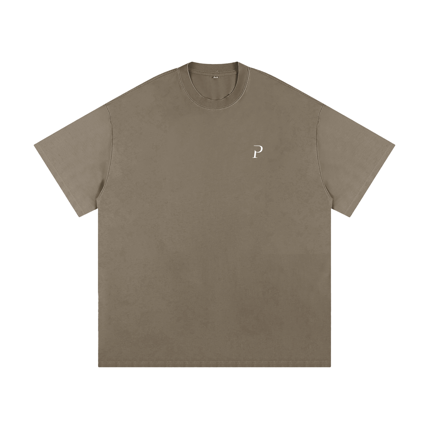 P BLANK - OVERSIZED TEE