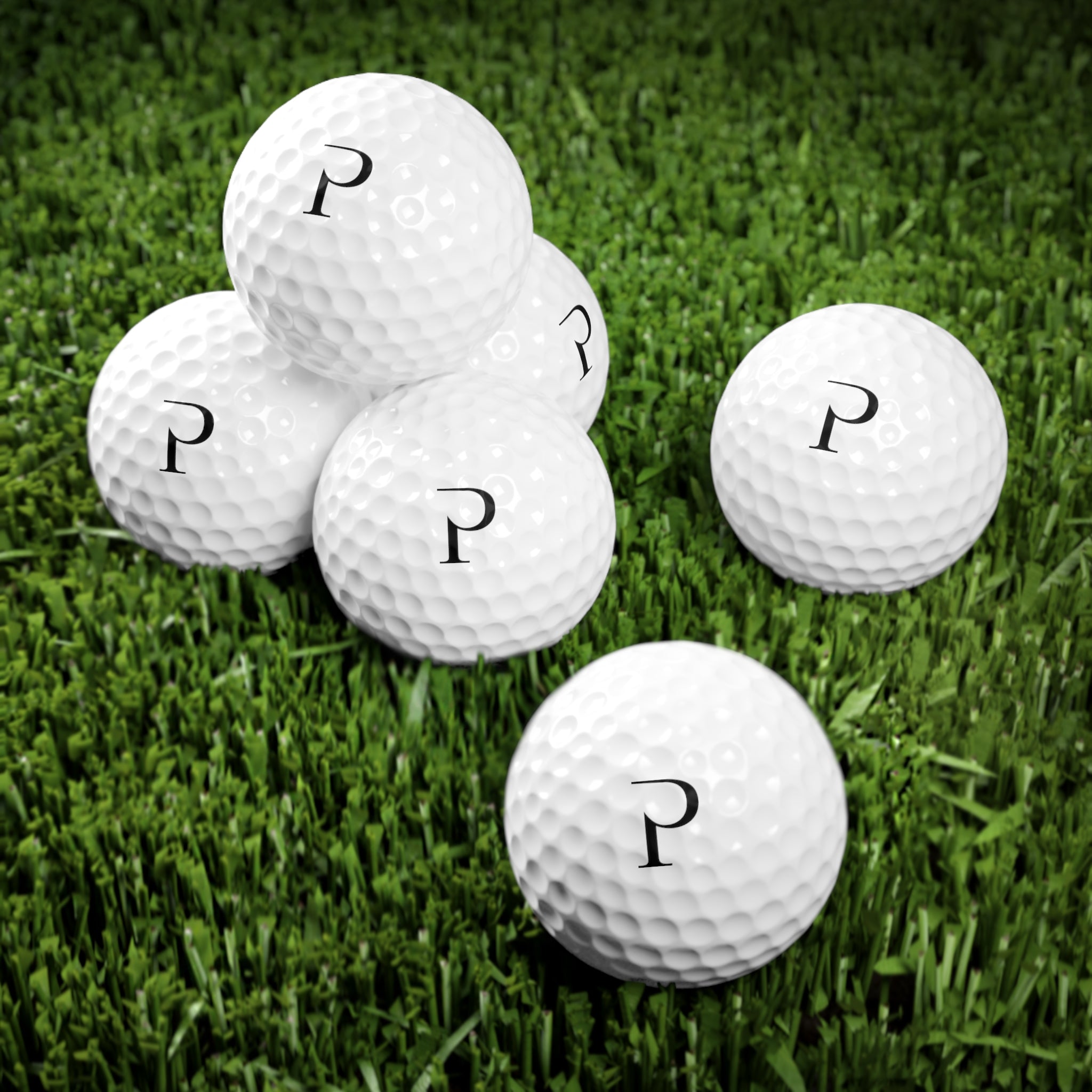 P GOLF BALLS