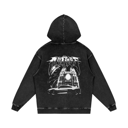 CATHEDRAL HOODIE - ACID WASH