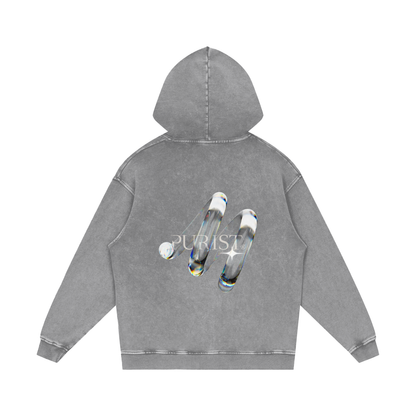 REFLECTIONS HOODIE - ACID WASH