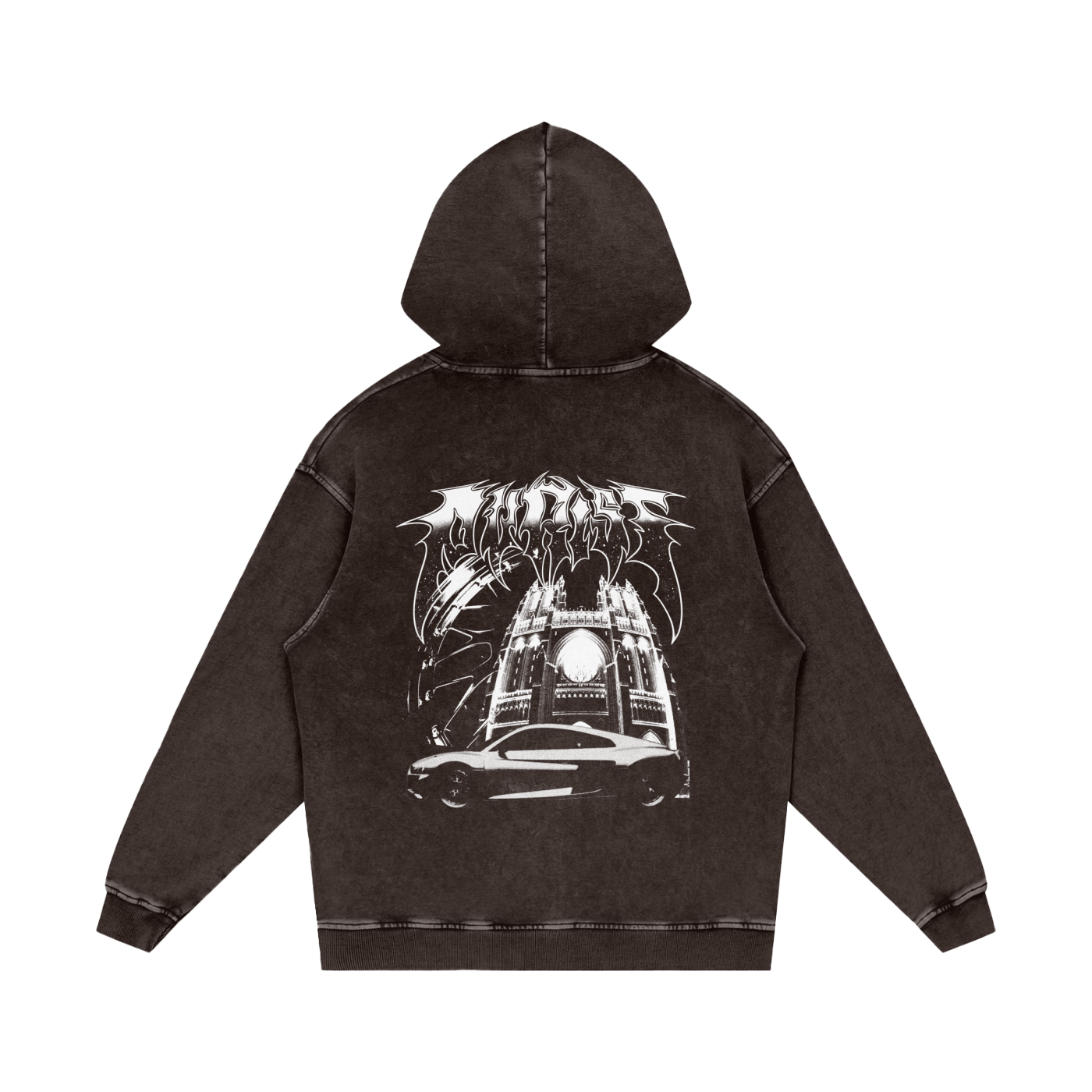 CATHEDRAL HOODIE - ACID WASH