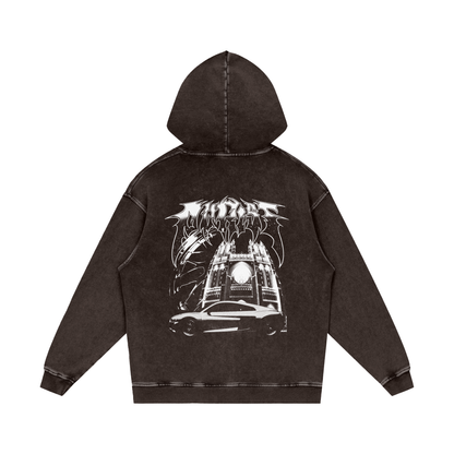 CATHEDRAL HOODIE - ACID WASH