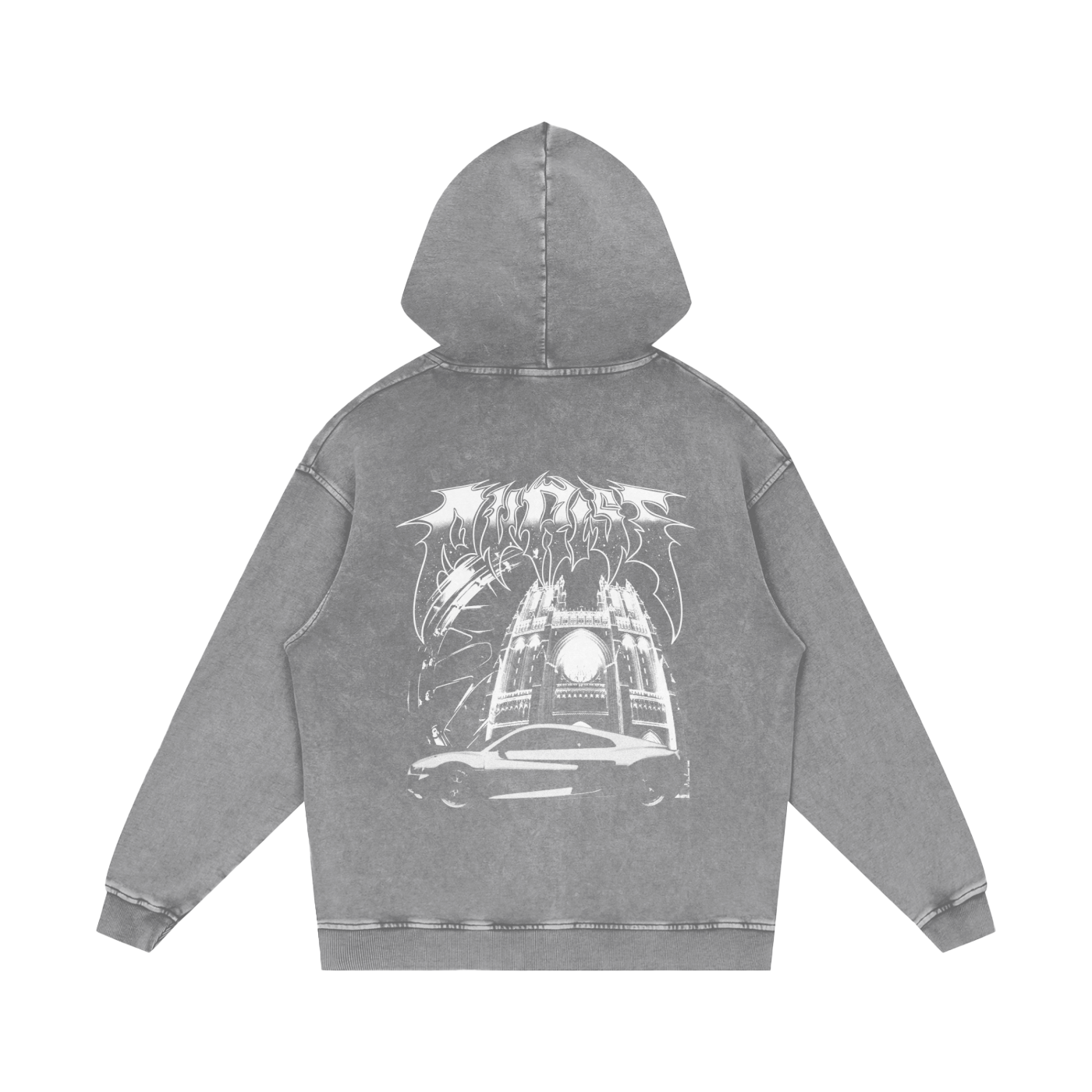 CATHEDRAL HOODIE - ACID WASH